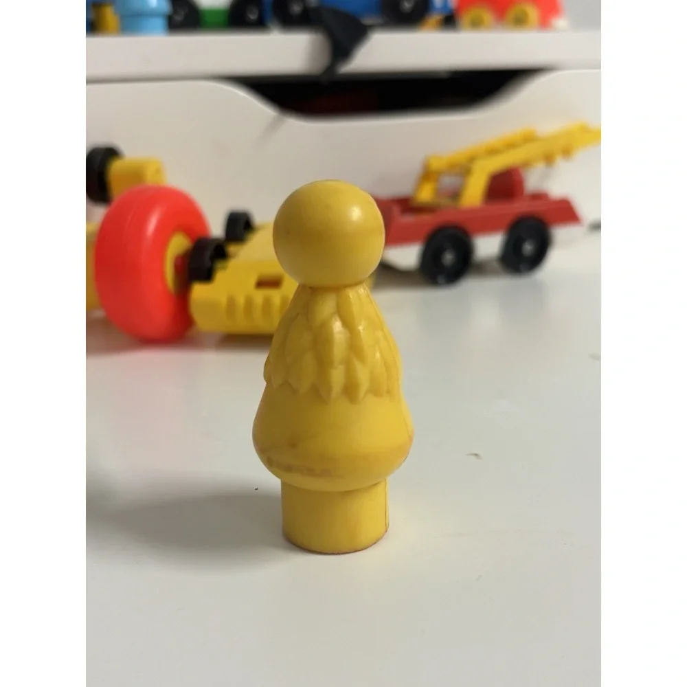 Fisher-Price Vintage Little People 18 Figures & 10 Vehicle Lot
